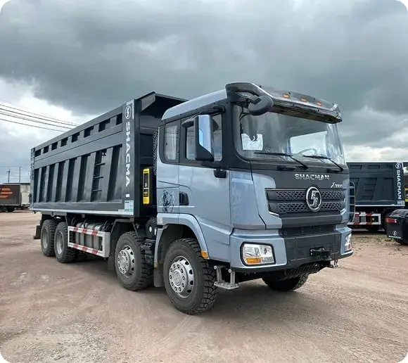Image of dump truck rental with a driver